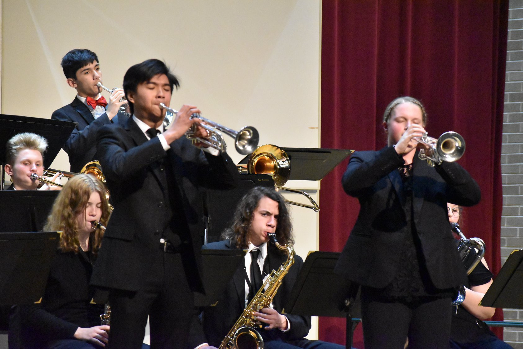 EHS Jazz Band Concert Performance with Trumpet Feature