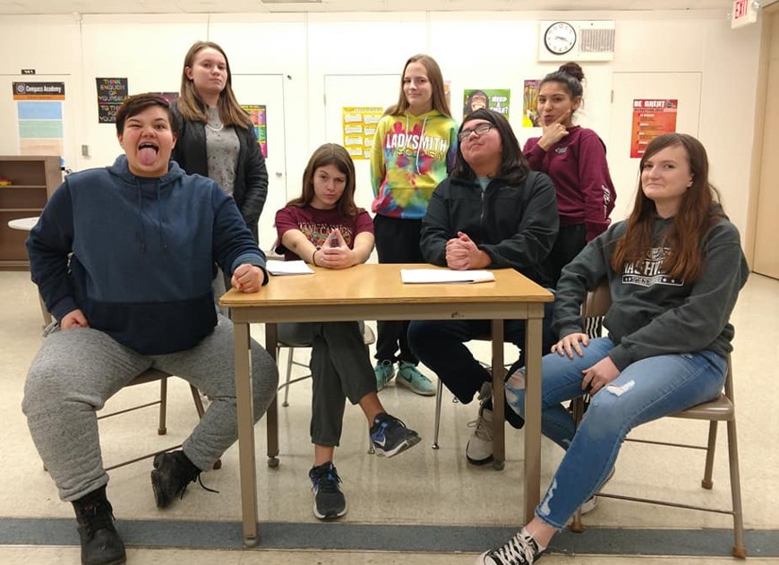 EHS Speech Students Perform One Act Play "Check Please"