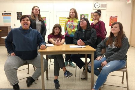 EHS Speech Students Perform One Act Play “Check Please”