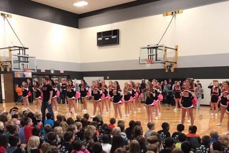 Raiders Together Pep Assembly