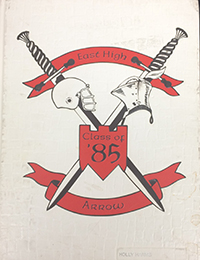 1985 EHS Yearbook Cover