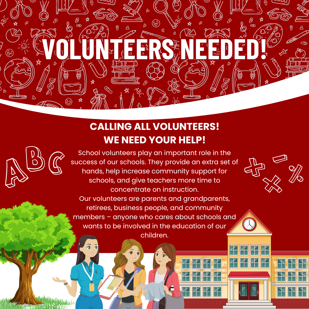 Volunteers! We need you!