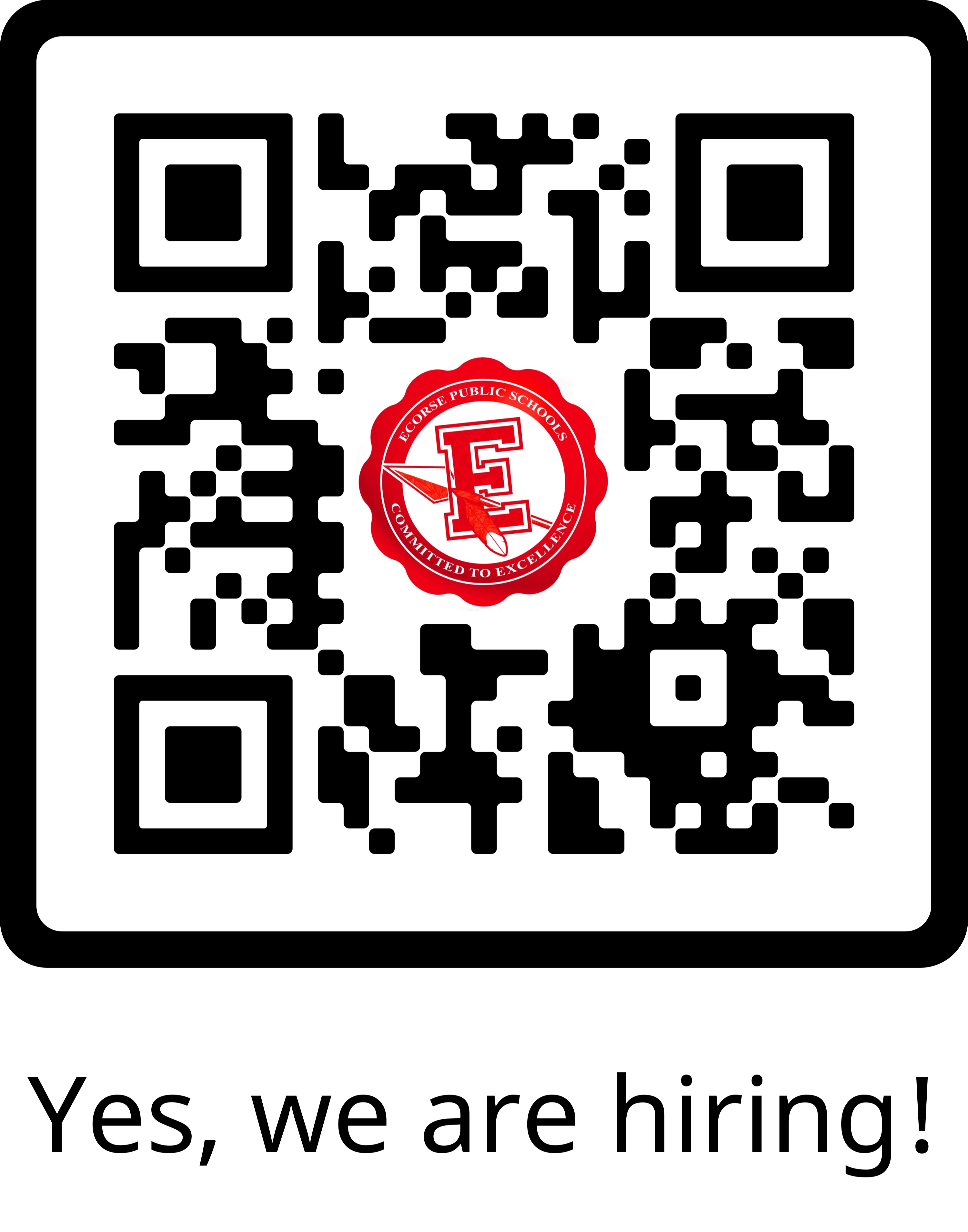 ecorse current openings qr code
