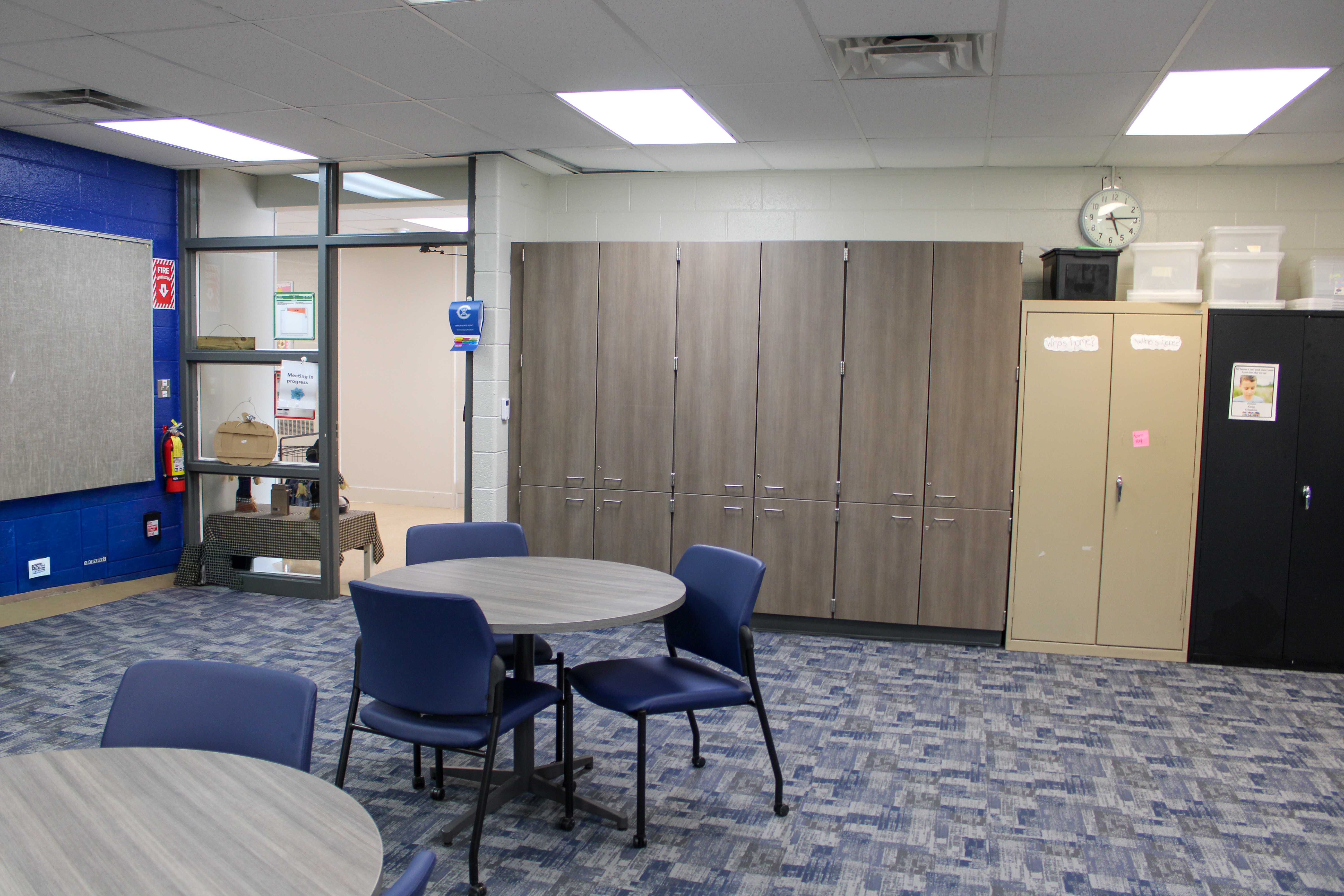 A refreshed classroom at Rockwood Early Learning Center