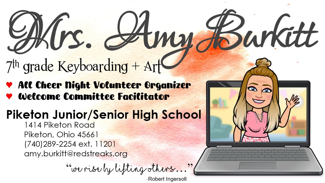 Contact information for A. Burkitt