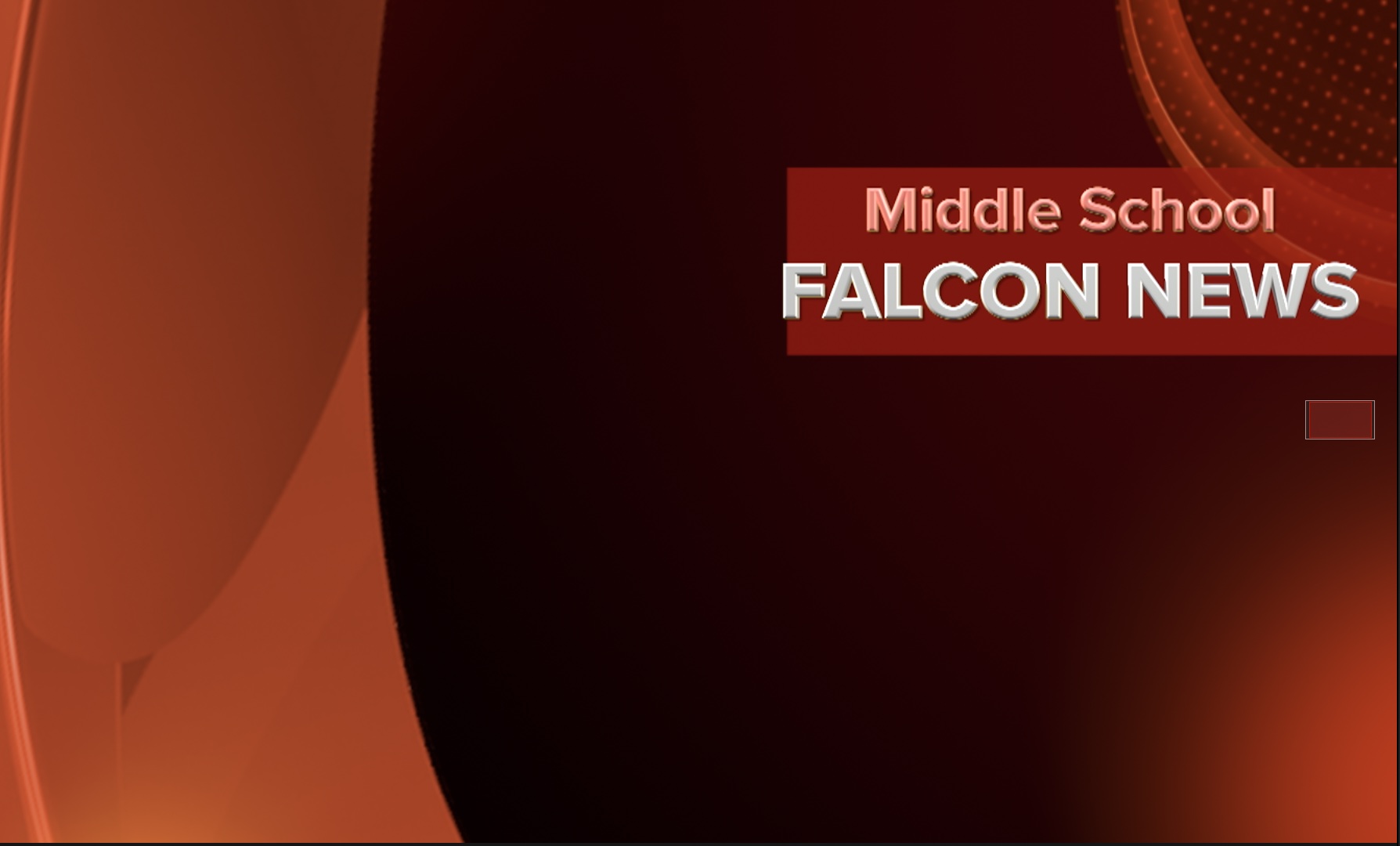 middle school falcon news