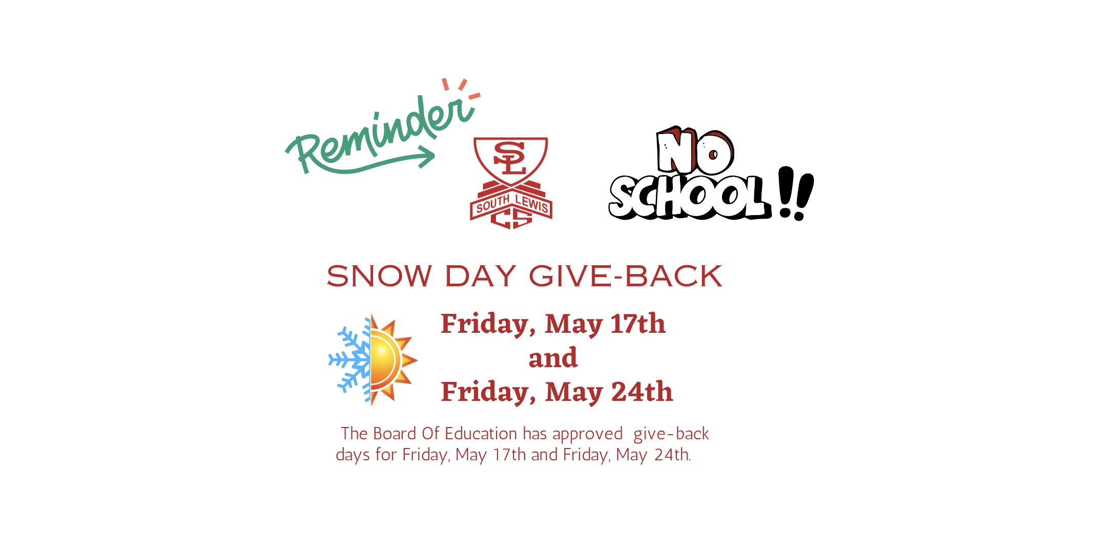 Snow Day give back