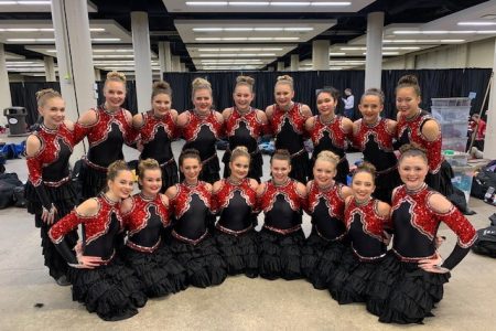North Dance Team Photo at State