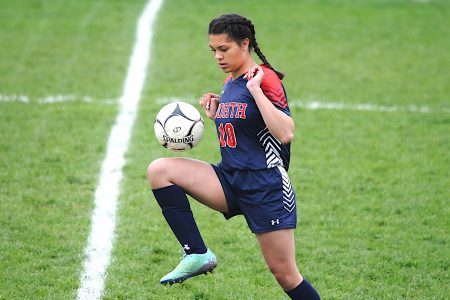 Sergeant Bluff-Luton Girl’s Soccer at North ’19 Season. Photo by Gene Knudson.