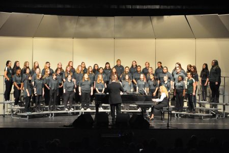 WHS Choir Performs on Stage