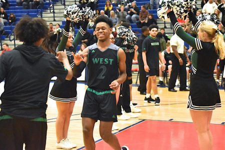 West Boy’s Basketball at North ’18-’19 Season Photo by Gene Knudson