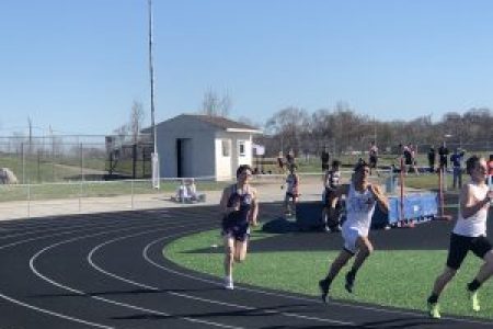 WHS Boys Run at Track Meet