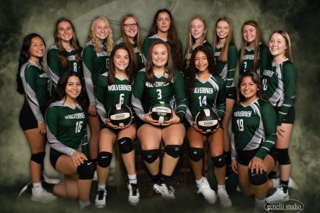 WHS Volleyball Team Photo by Shirk Photography