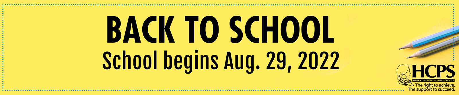 Back to School: School Begins Aug. 12, 2023