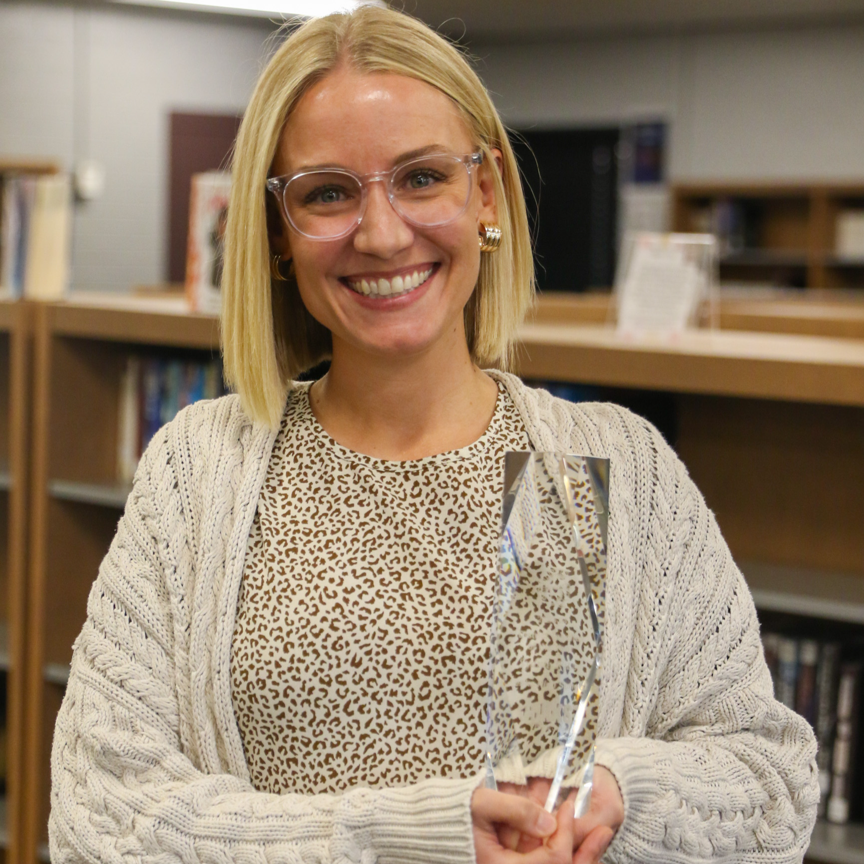 Photo of Sydnie Ritze, District Teacher of the Year