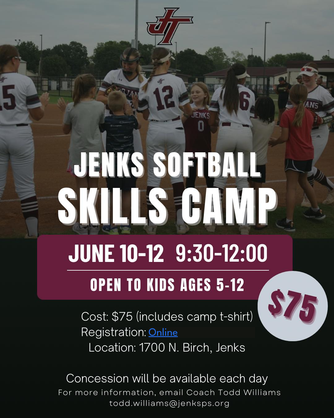 Softball Summer Camps | Jenks Public Schools