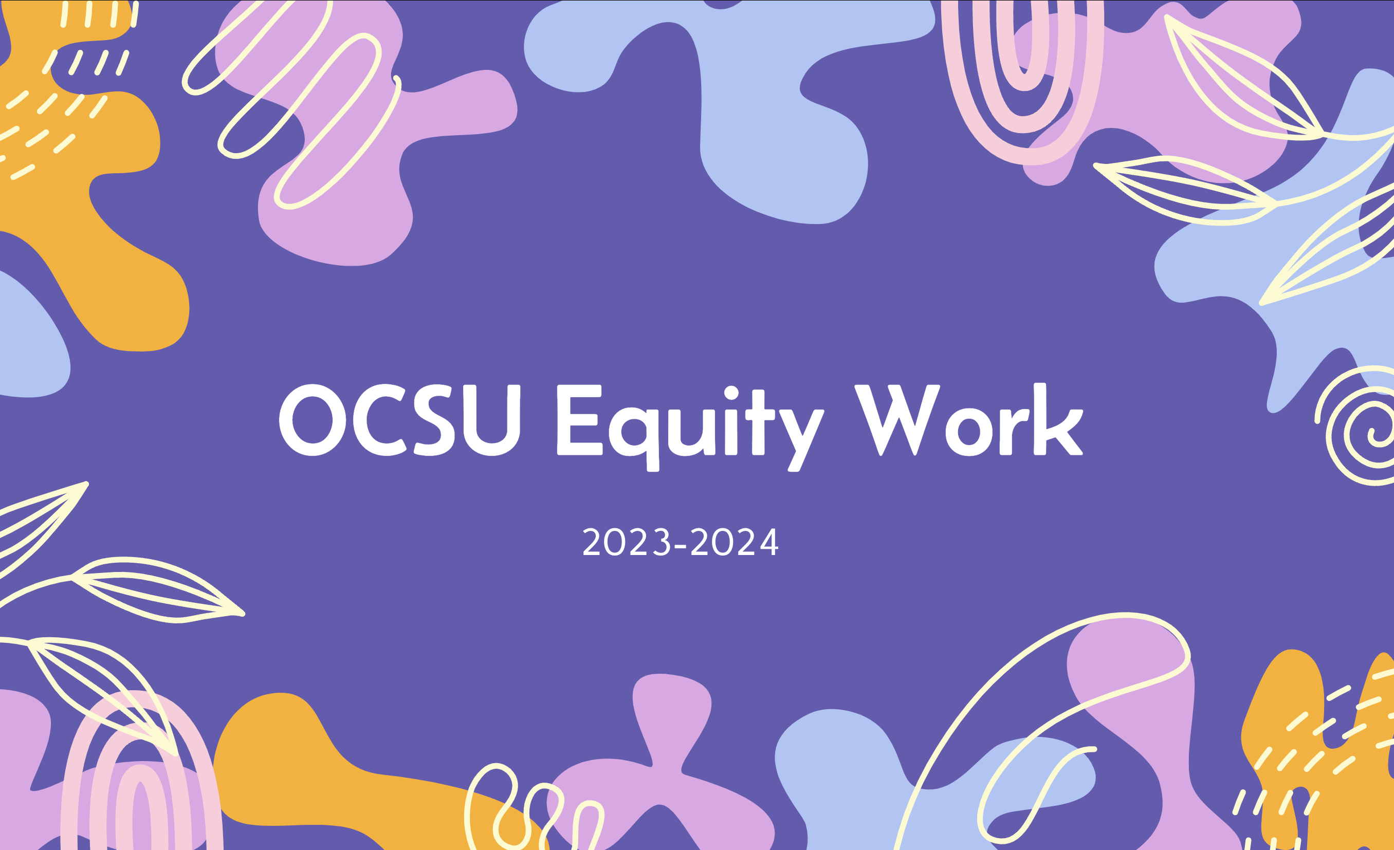 Equity Work Overview Slide