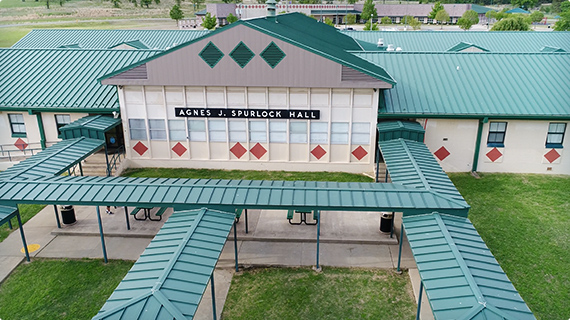 Jones Academy dorm building