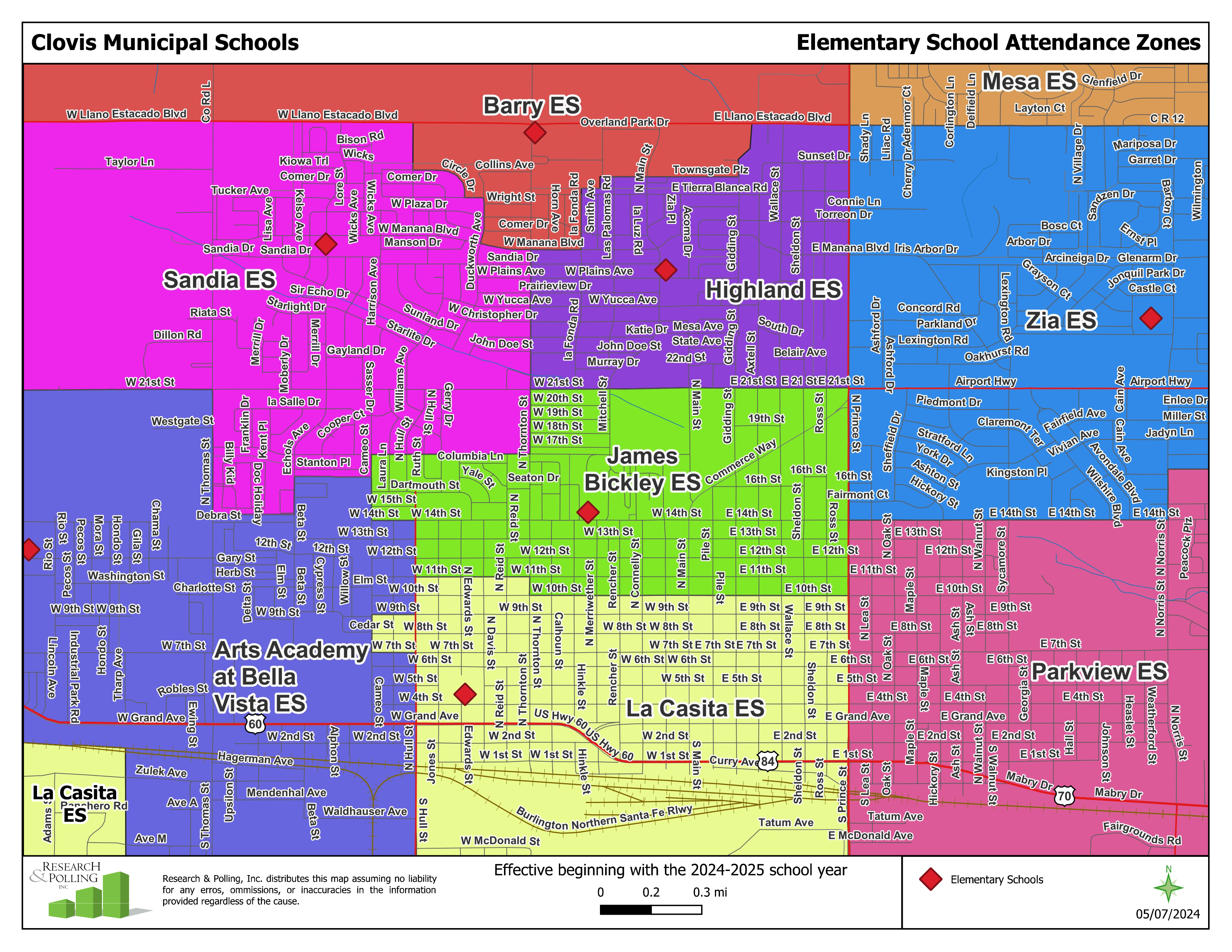 elementary zones