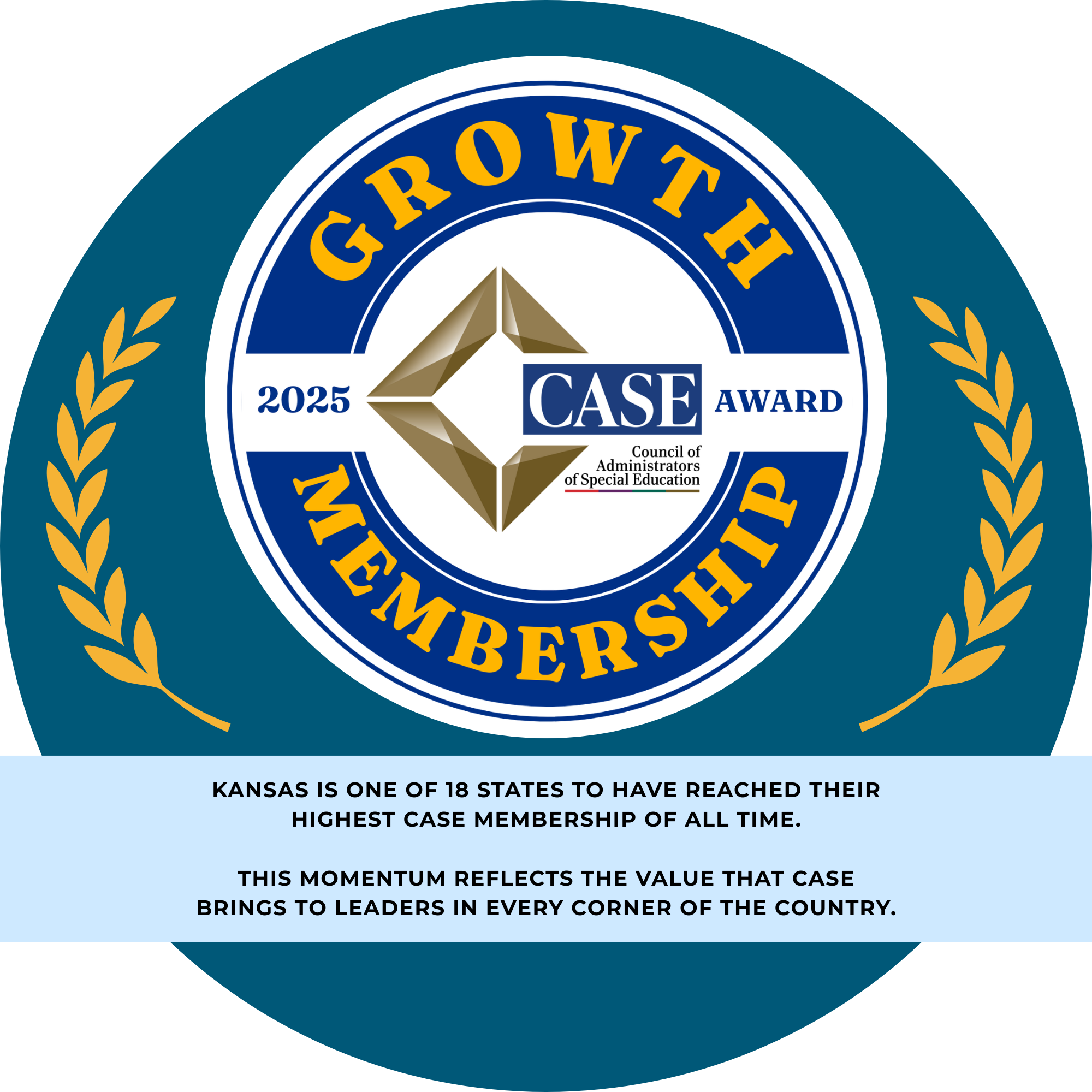 2025 CASE Membership Growth Award