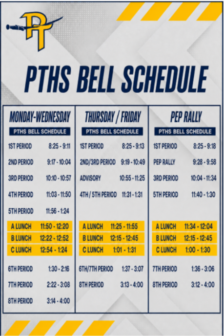 Bell Schedule
