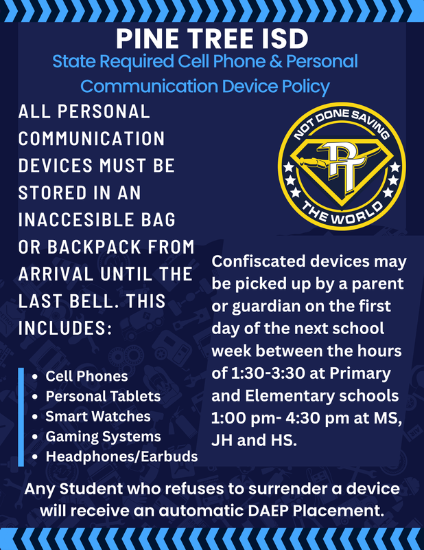 PTISD Cell Phone Policy