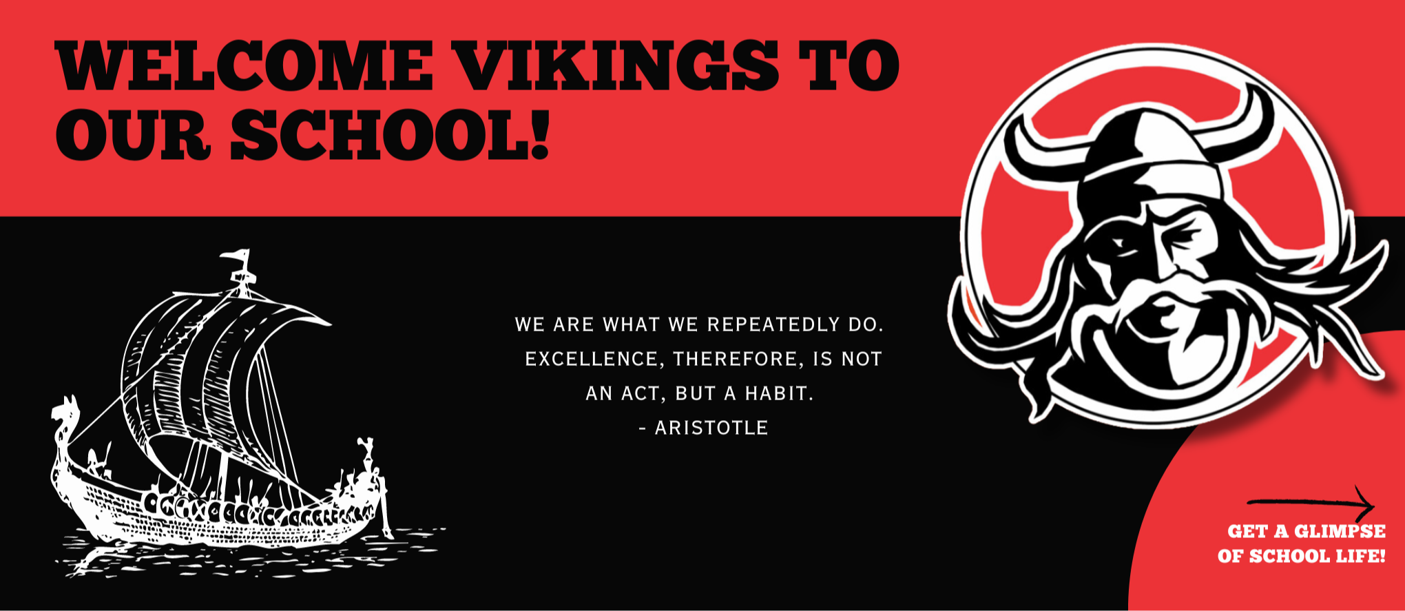 Welcome Vikings to our school!