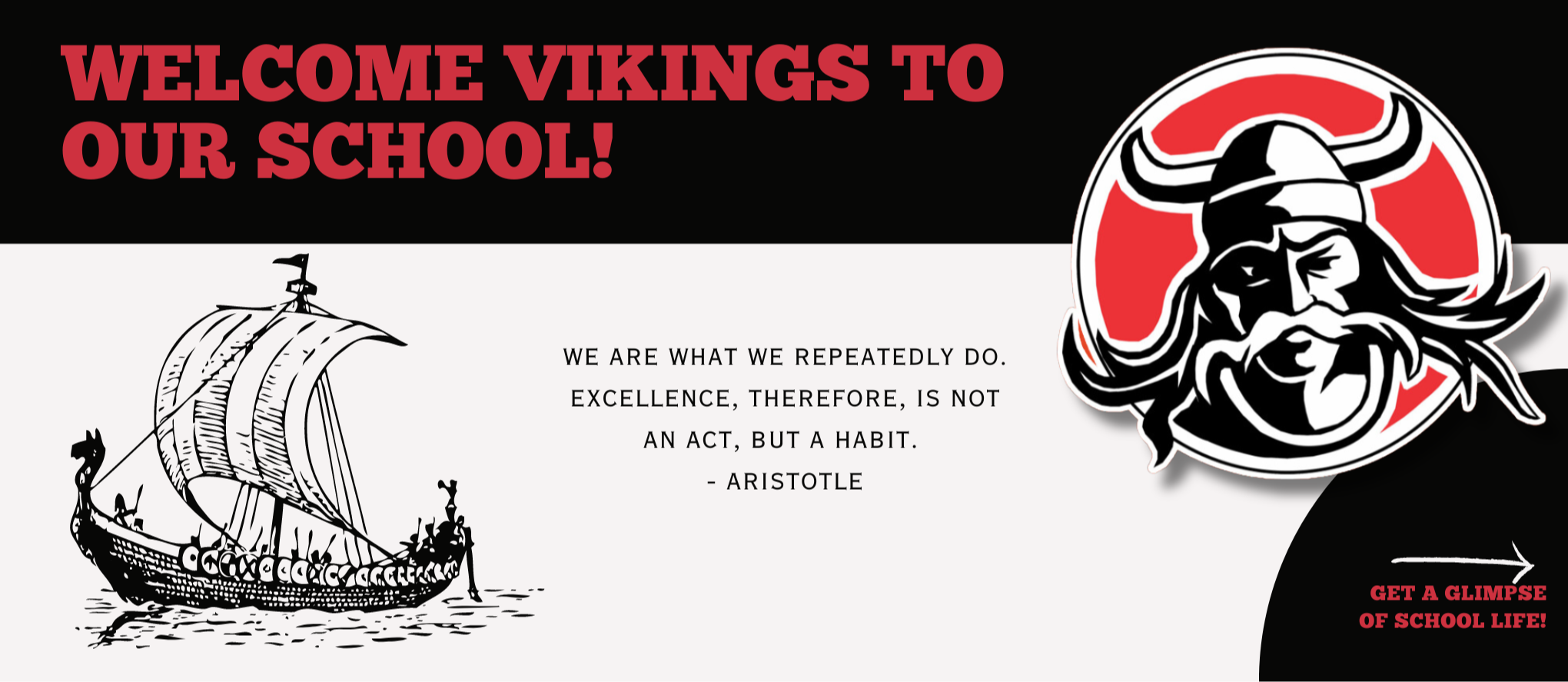 Welcome Vikings to our school!