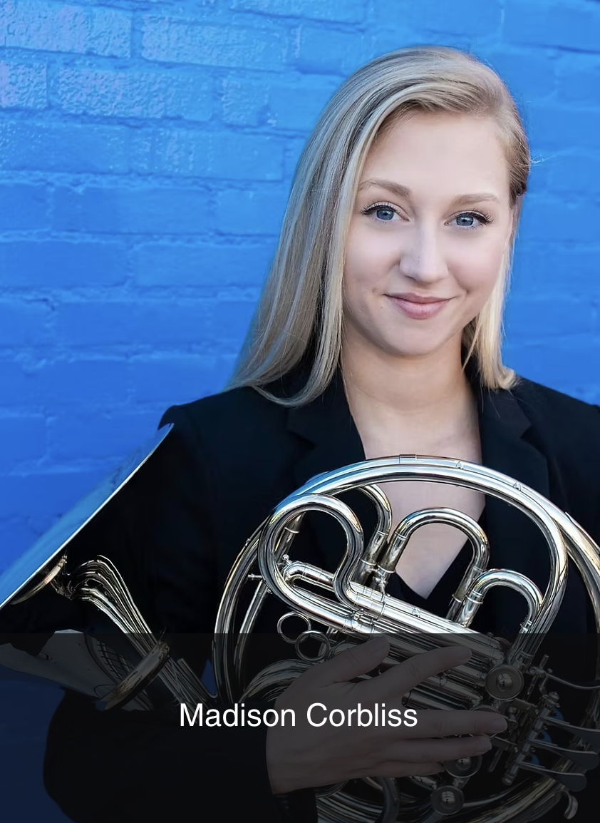 Image of Madison Corbliss, Band Directory for Avery Middle and Avery High