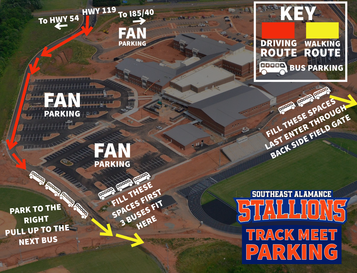 Basketball/Volleyball/Wrestling Parking