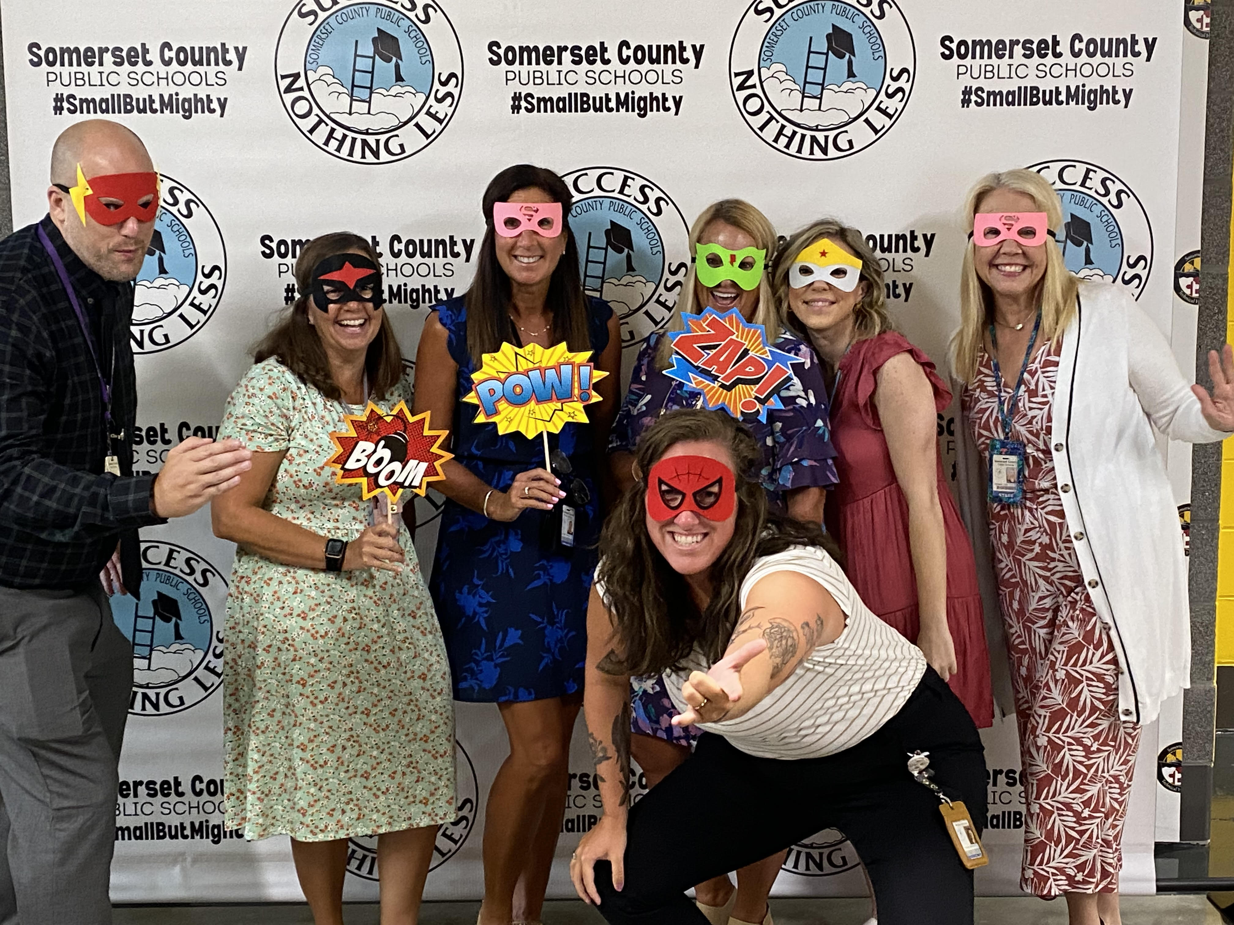 SCPS New Teacher Mentors are Super Heroes