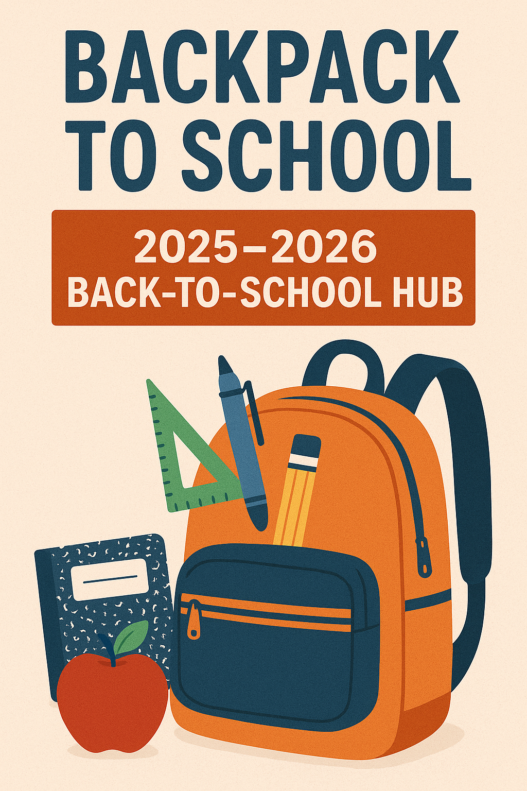 backpack to school 2025-2026 back to school hub