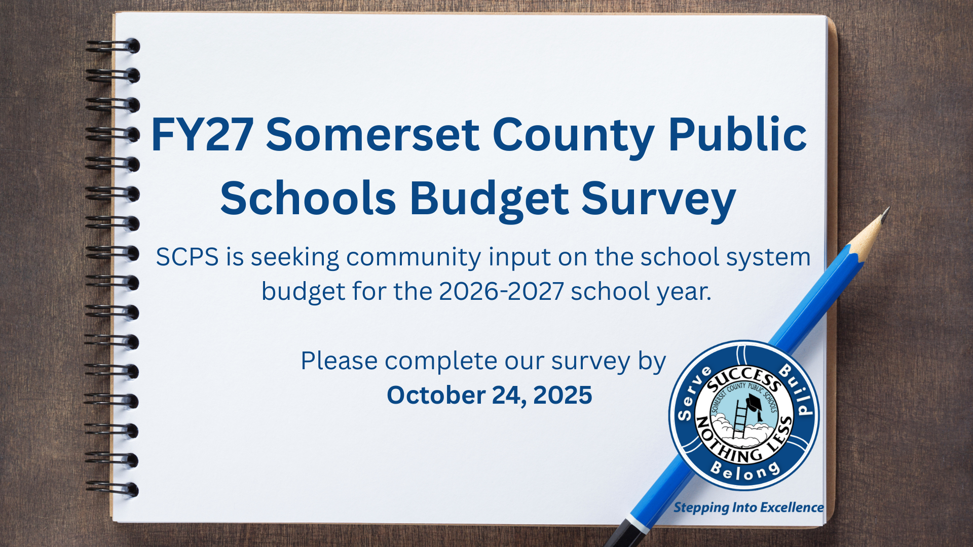 FY27 budget survey header graphic