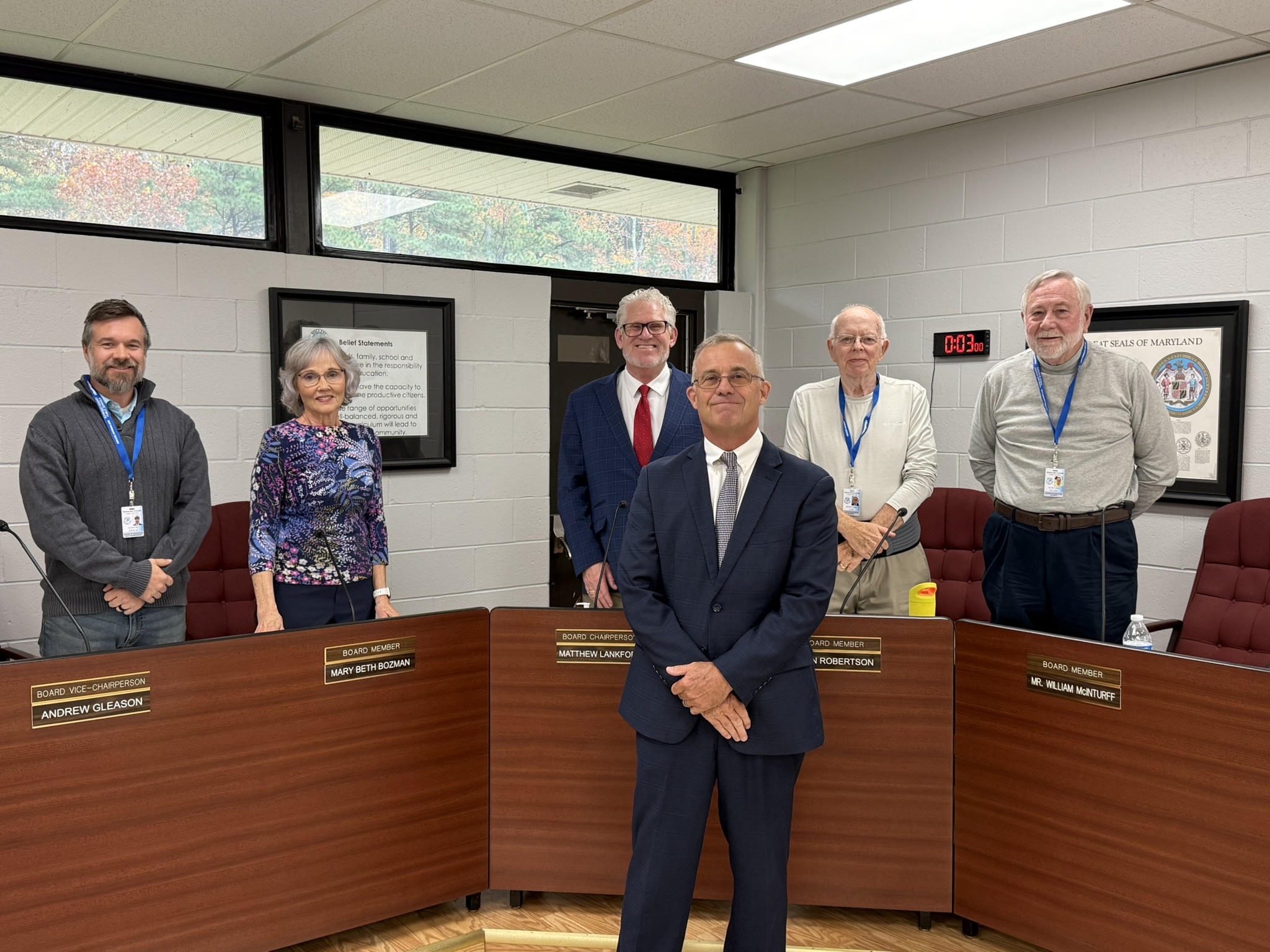 people in a board room