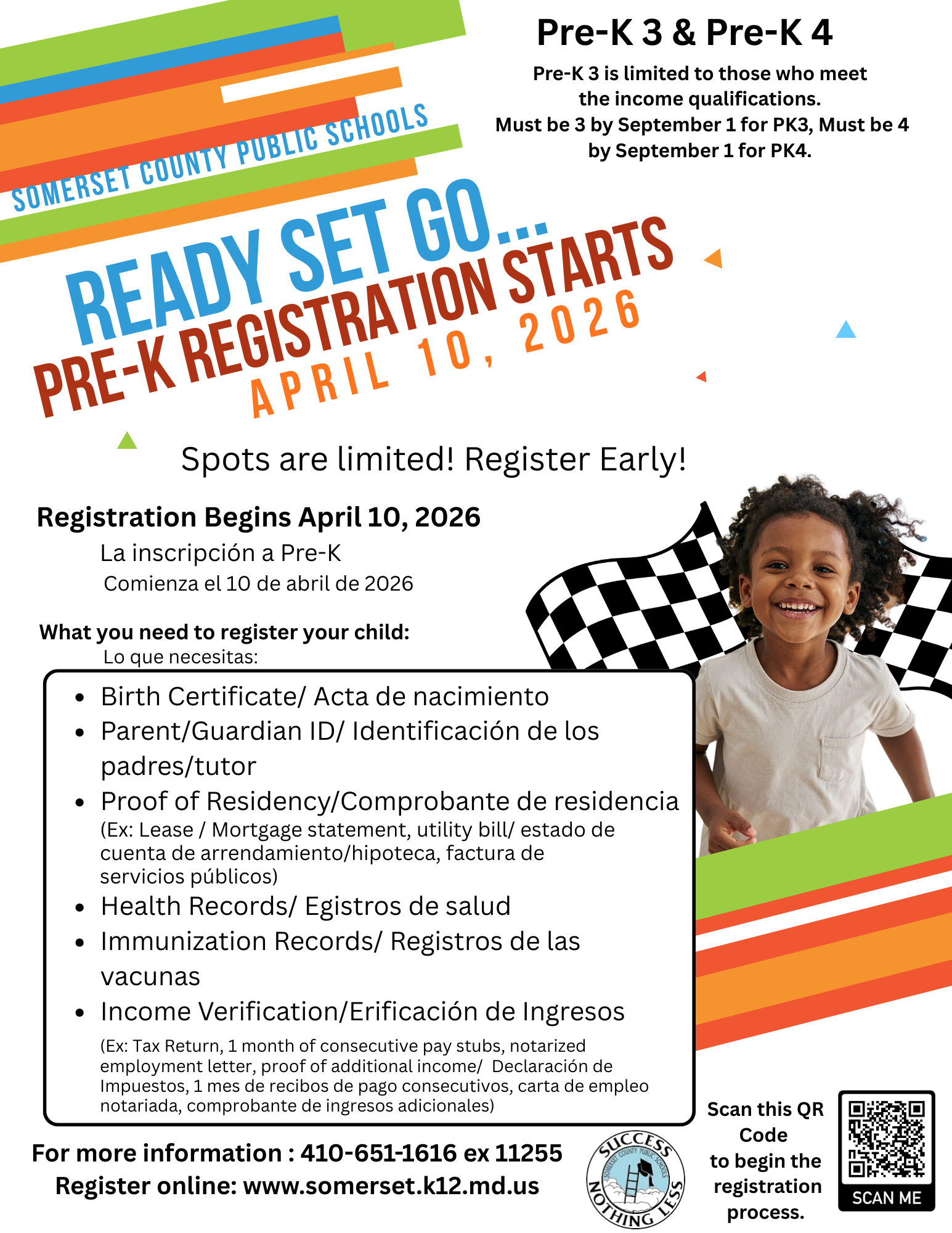 PK Registration Poster