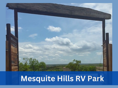 Mesquite Hills RV Park image of mountainside