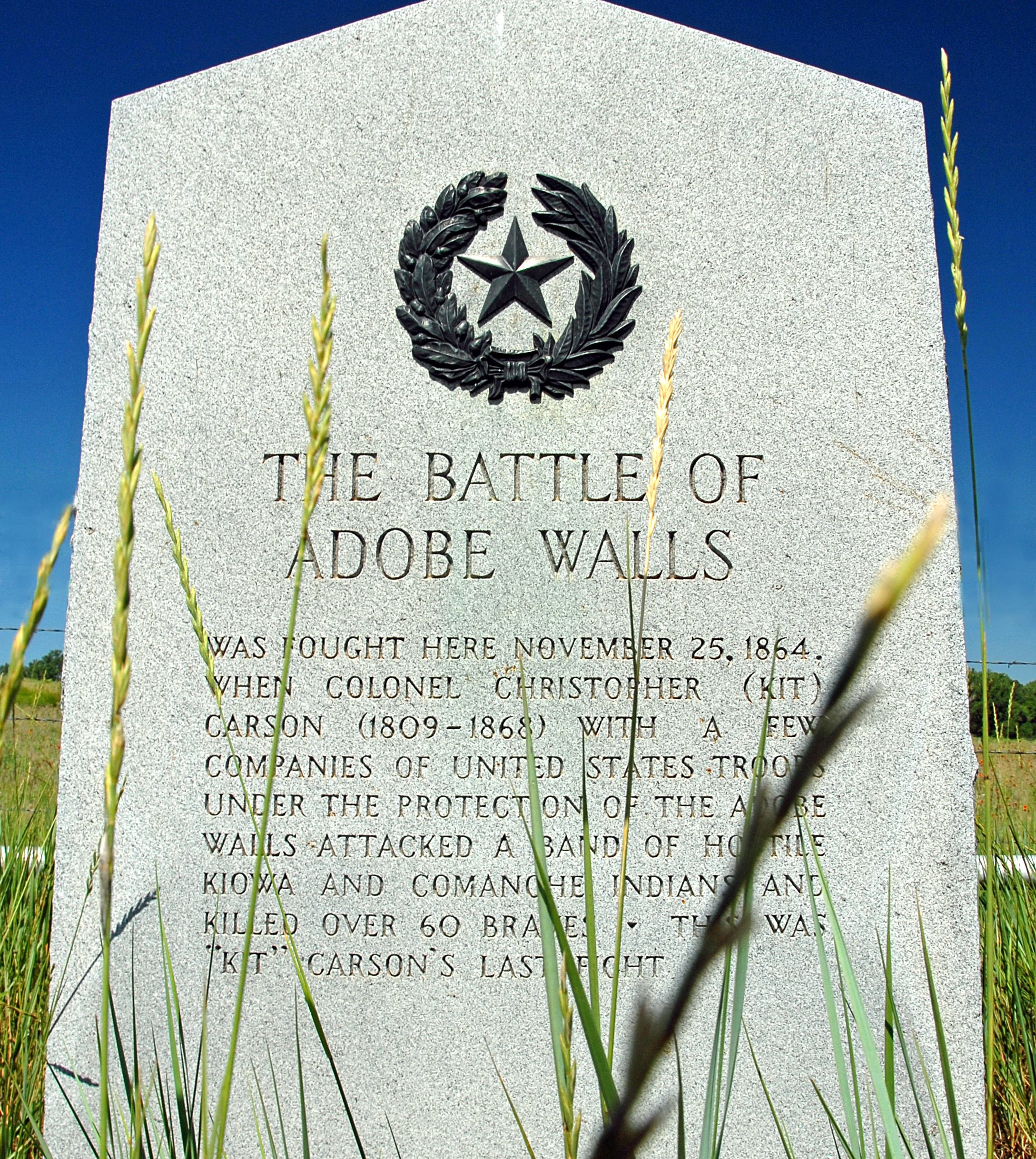 Adobe walls monument
