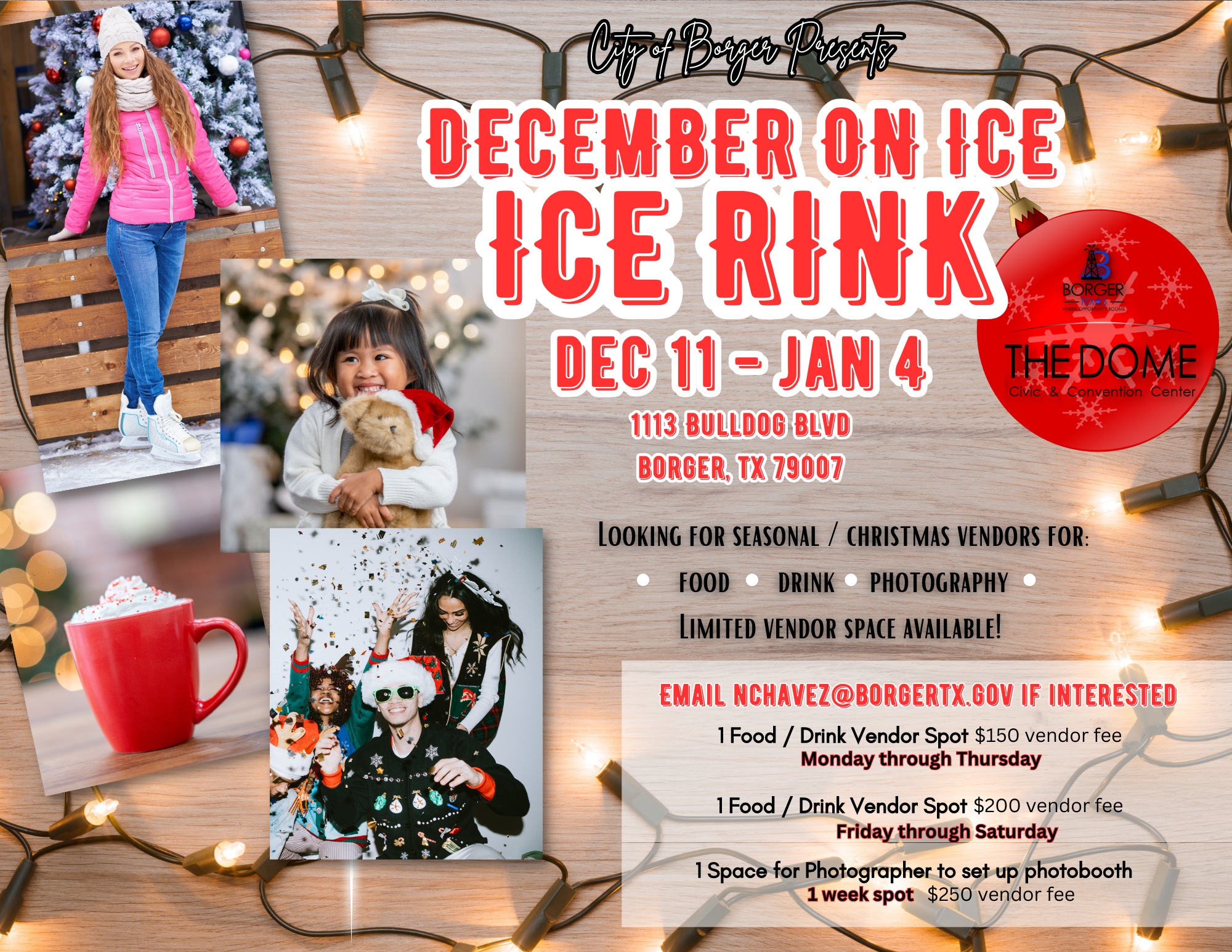 Ice Rink Flyer