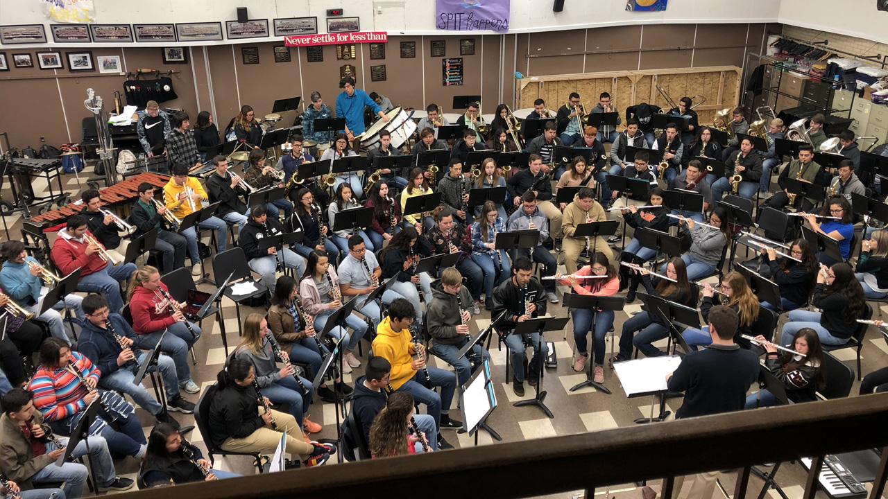 Current DHS Band Hall