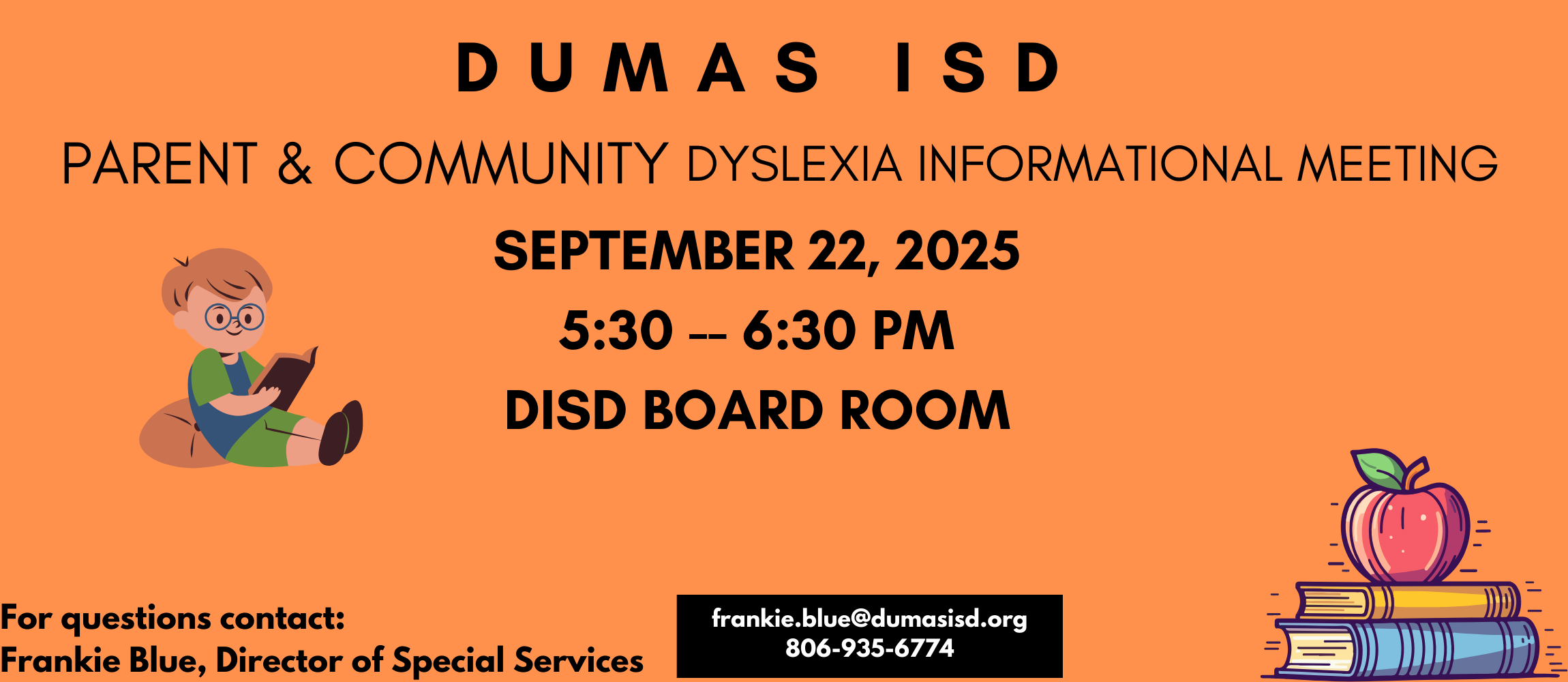 Dylexia Information Meeting For Parents 