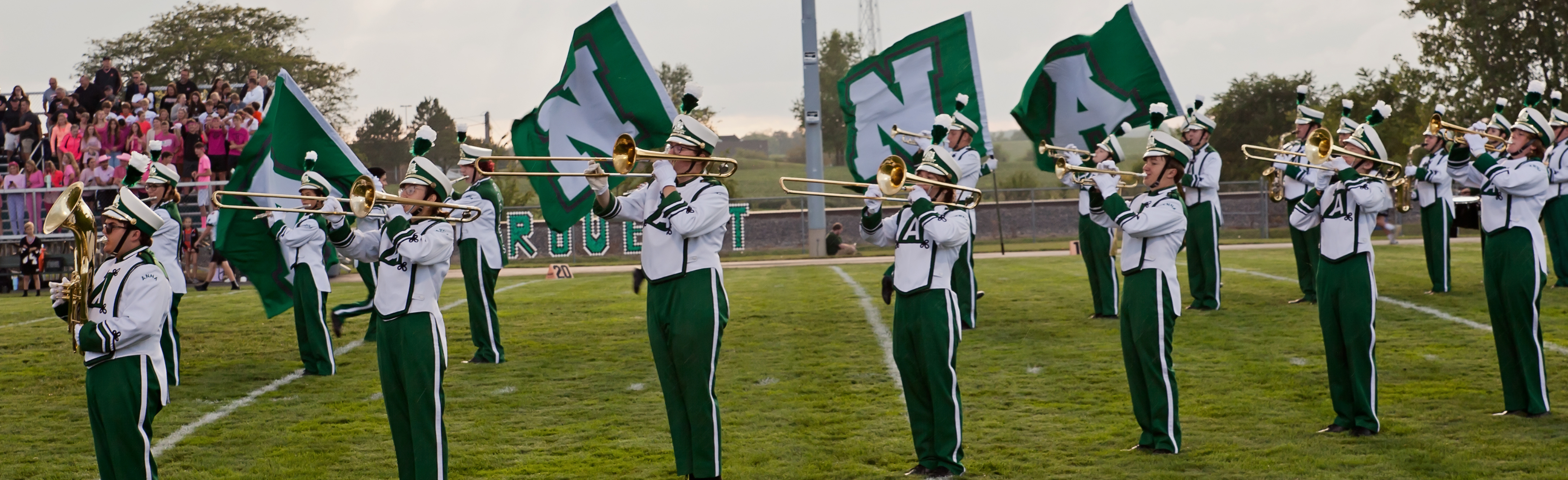 Anna Band on the field