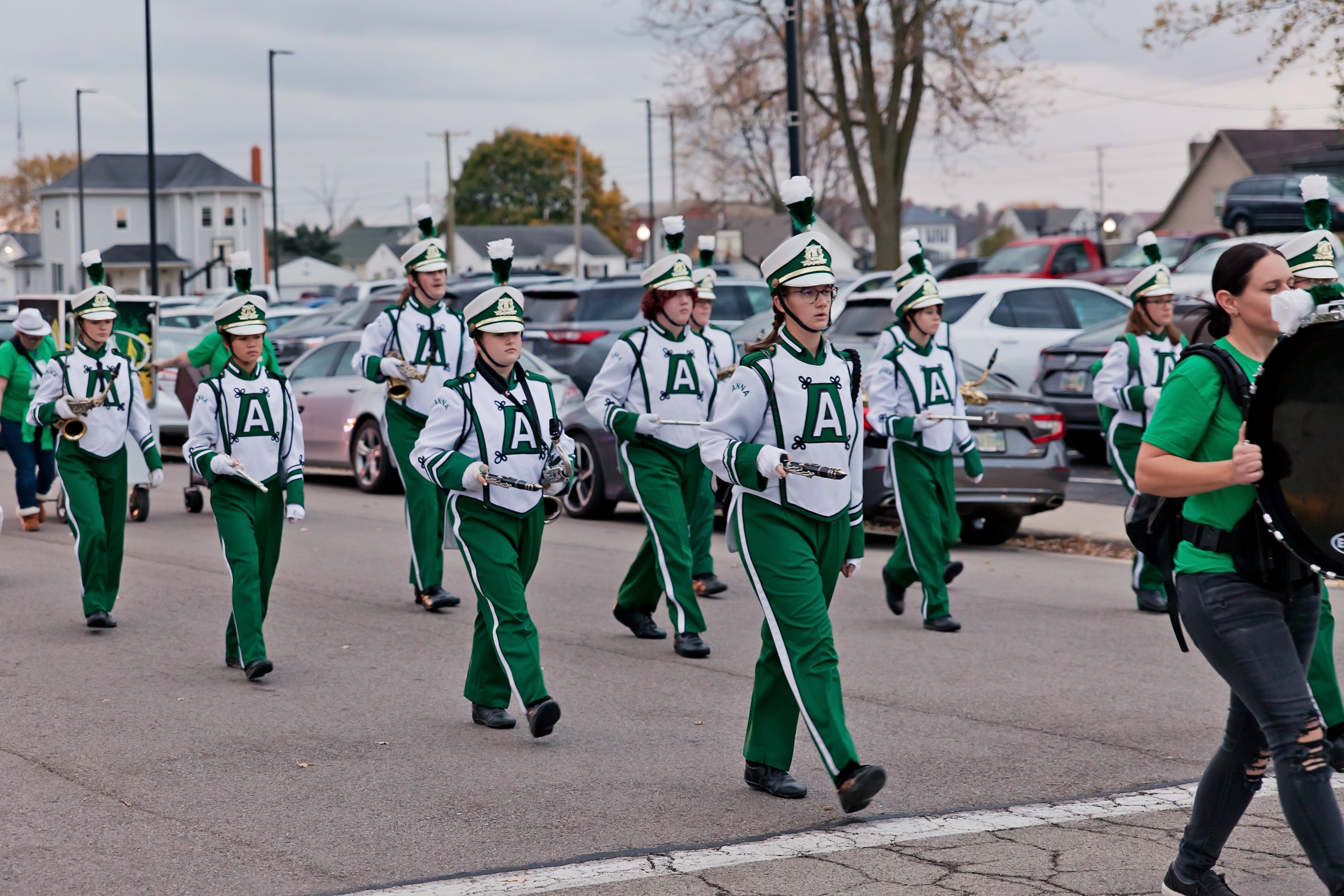 Anna Band marching