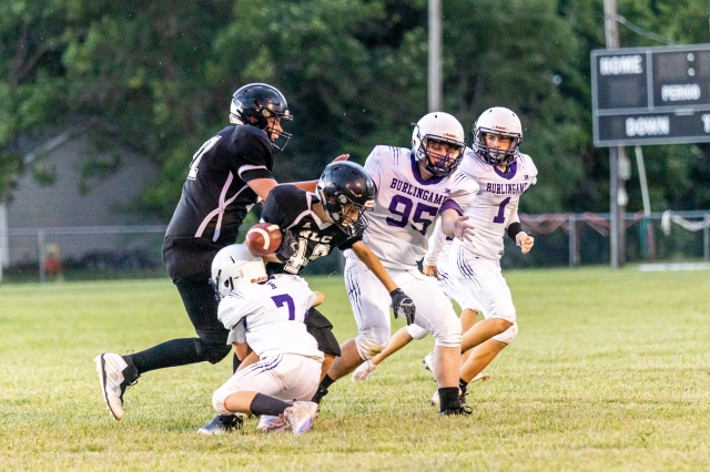 Burlingame JH vs Northern Heights 9-5