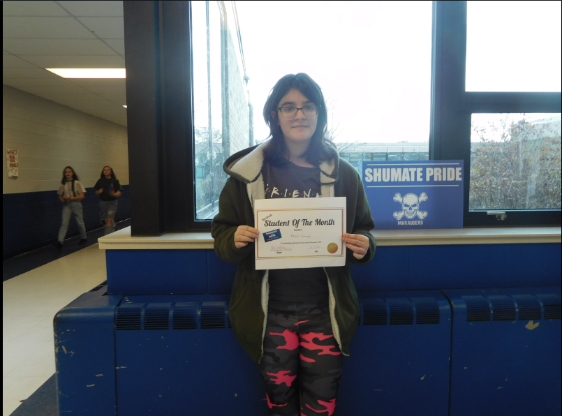 November 8th Grade Student of the Month