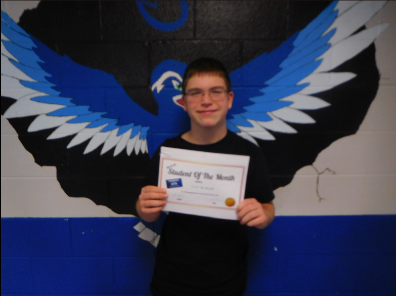 October 8th Grade Student of the Month