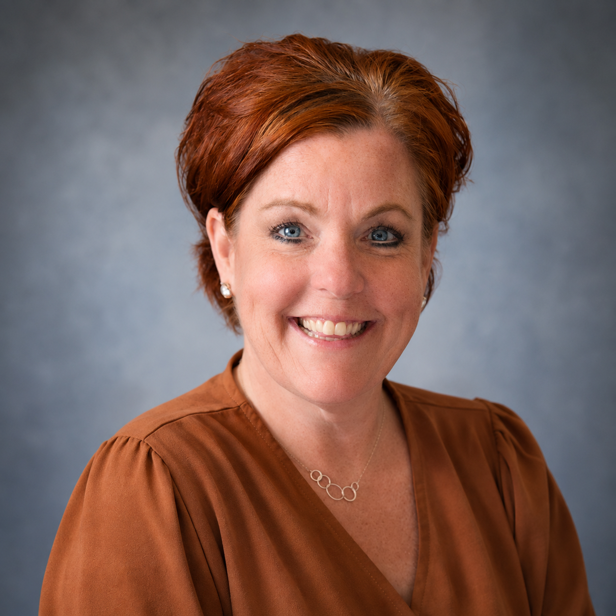 Headshot photo of principal Krimmel