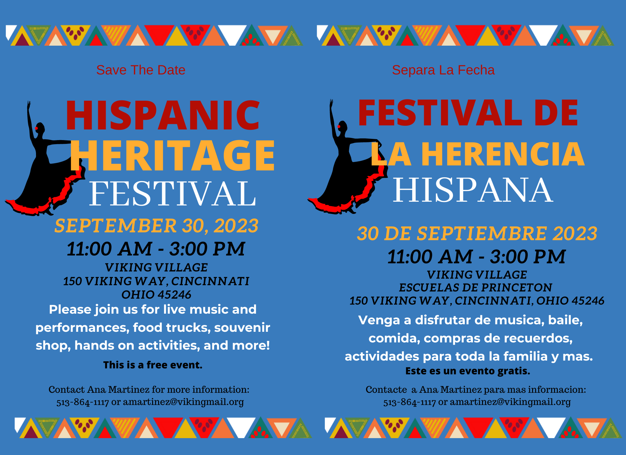 Princeton Hispanic Heritage Festival Flyer
