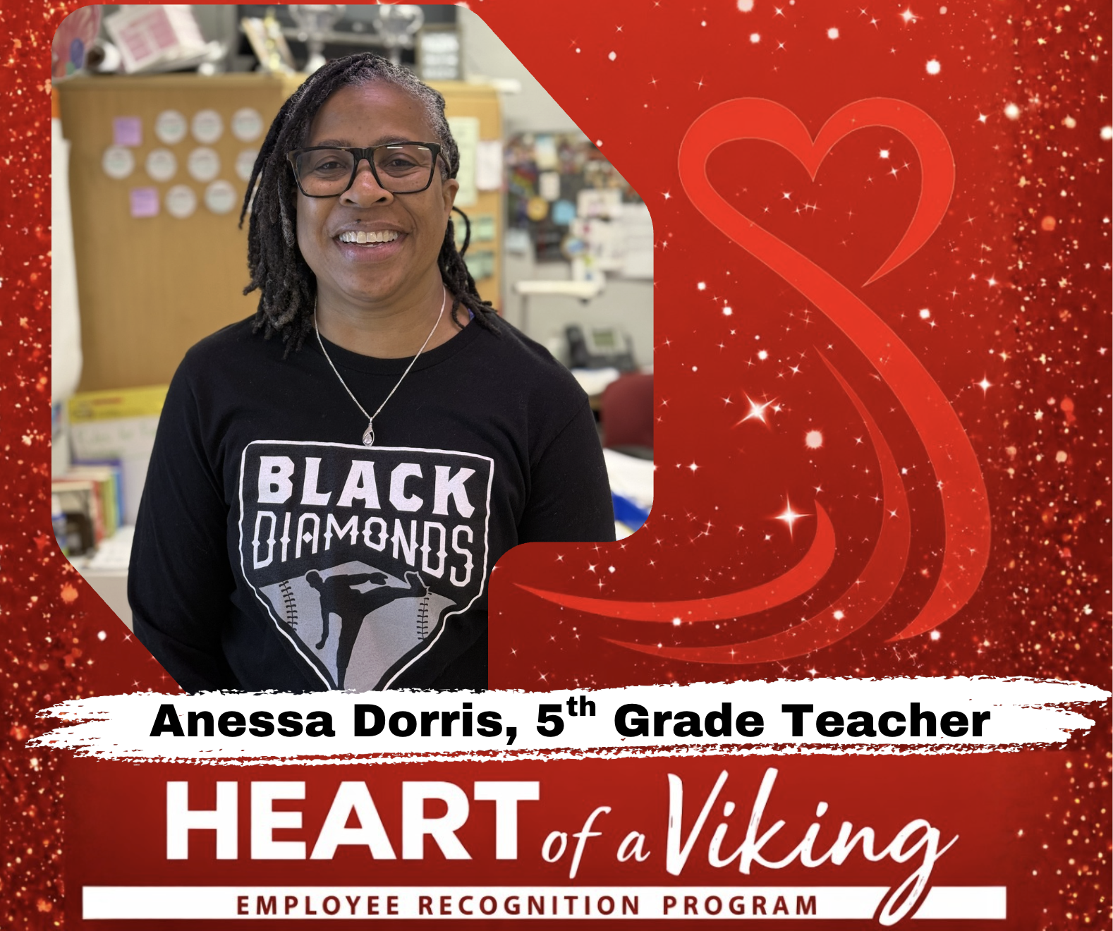 Anessa Dorris has the Heart of a Viking! 