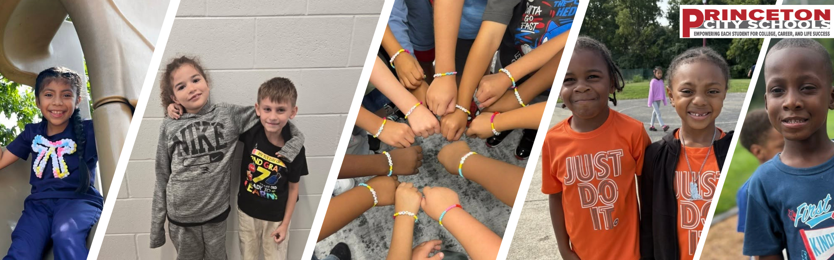 Students and staff throughout Princeton City Schools with excitement for the beginning of the school year!