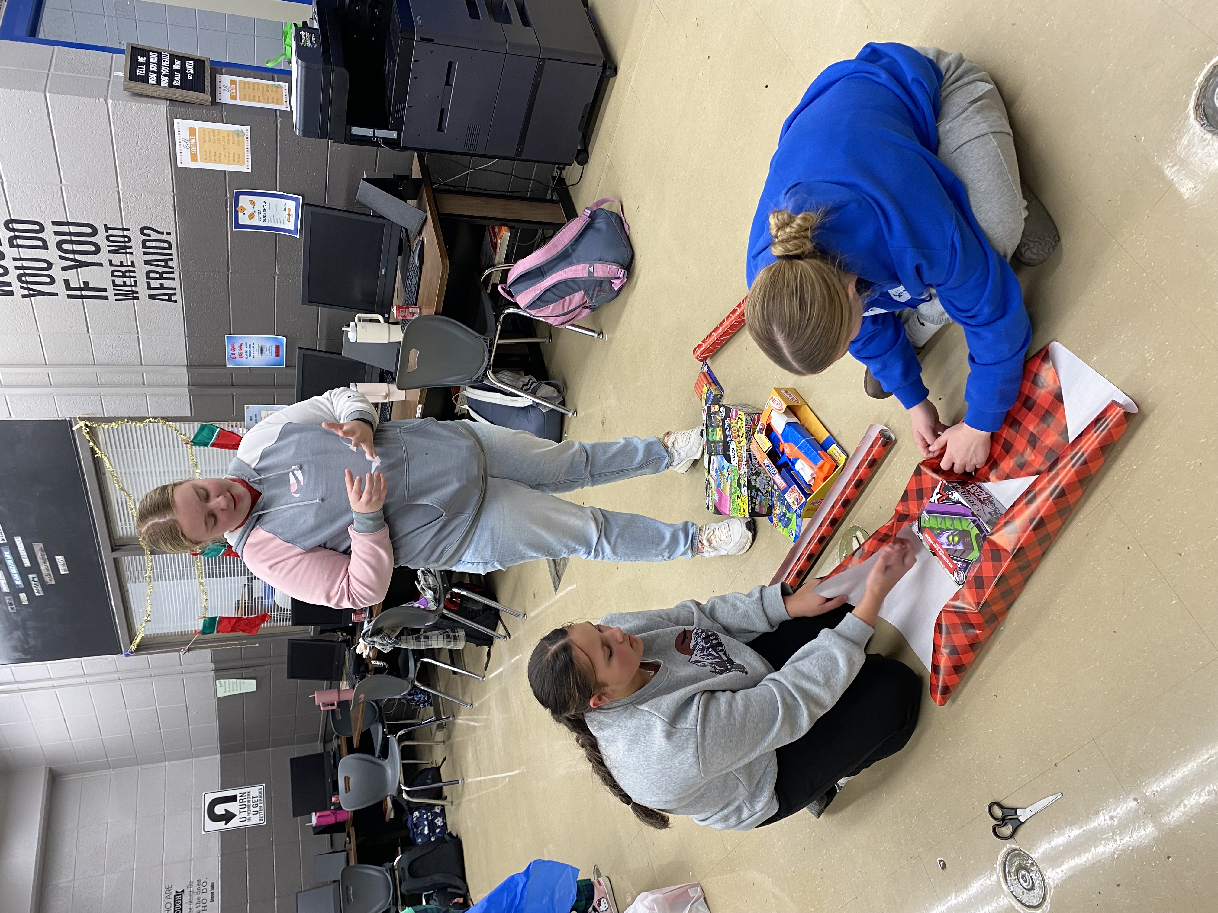Wrapping party